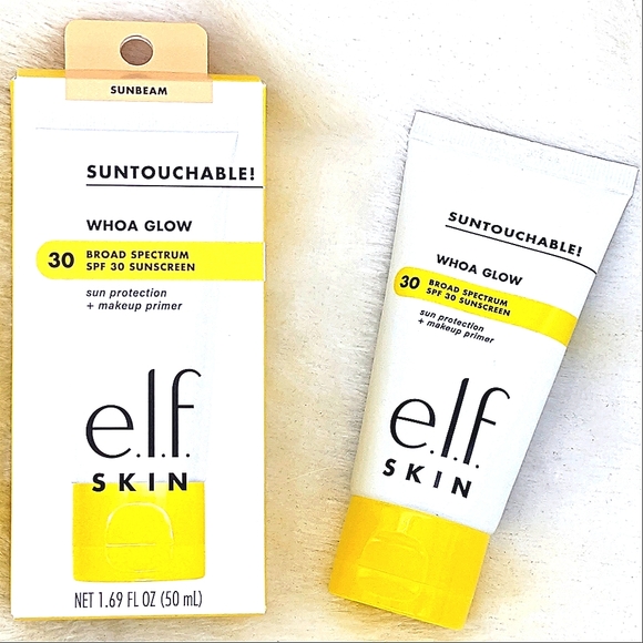 ELF Skincare Elf Skin Suntouchable Whoa Glow Broad Spectrum Spf 3